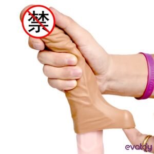Evatoy SM X Tender 19 Cm 6.5 Cm Dolgulu Penis Kılıfı