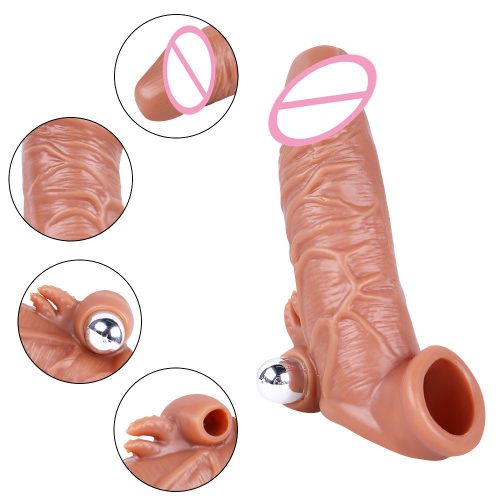 Evatoy SM X Tender 17 Cm Testisli Penis Kılıfı