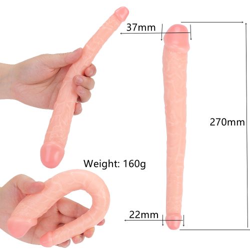 Evatoy Kalle 27 Cm Çift Taraflı Realistik Dildo Penis