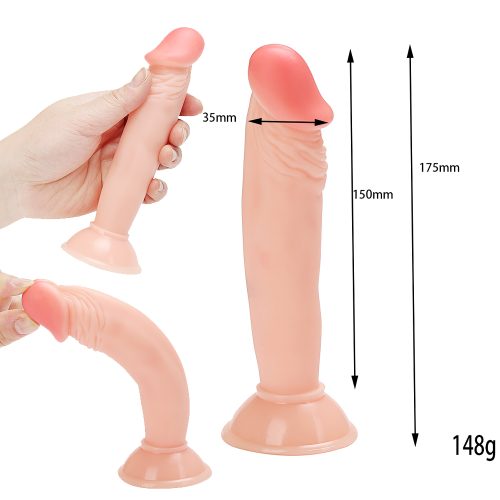 Evatoy Vincent 17.5 Cm Vantuzlu Realistik Dildo Penis