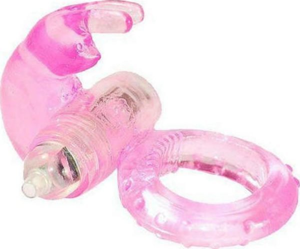 Evatoy Titreşimli Pembe Tavşan Penis Halkası