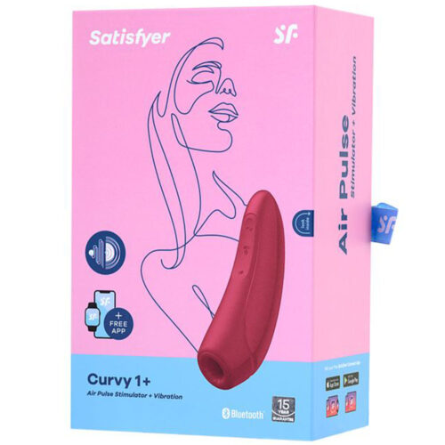 Satisfyer Curvy 1 Vakum Dalgası Klitoris Vibratörü – J2018-80-3