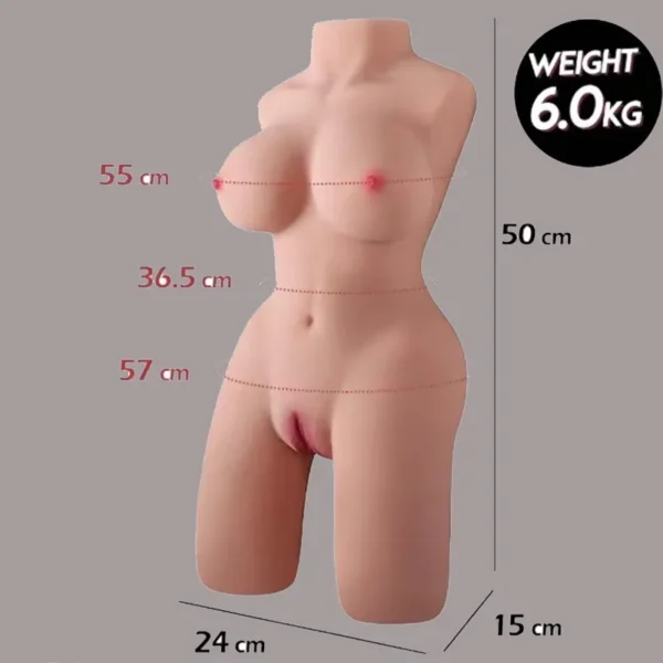 Berly Clark 6 Kg Ultra Gerçekçi Mastürbatör - Görsel 6