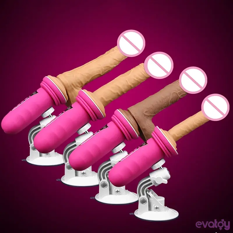 Dildo &amp; Vibratör Uyumlu Seks Makinası