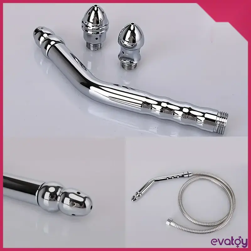 Evatoy Anal ve Vajina 3'lü Duş Başlığı