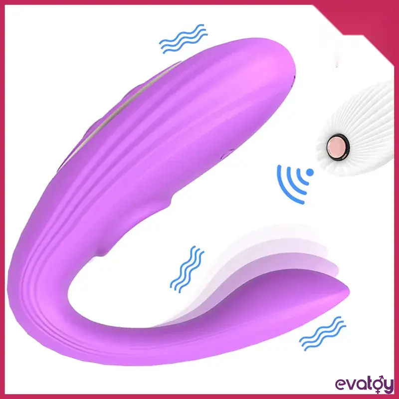 Evatoy Çiftler İçin Klitoral &amp; G-Spot Pulsatör C Vibratör