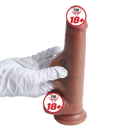 Evatoy Satisfaction Kenja Çift Katmanlı Ultra Gerçekçi Dildo