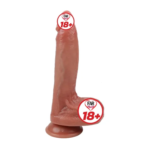 Evatoy Satisfactory Plump Çift Katmanlı Ultra Gerçekçi Dildo