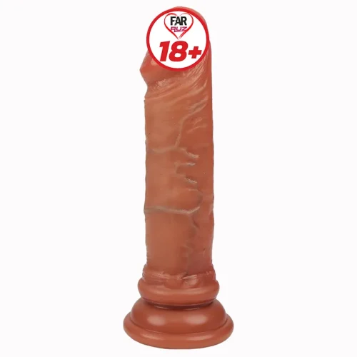 Evatoy Short Power Çift Katmanlı Ultra Gerçekçi Dildo