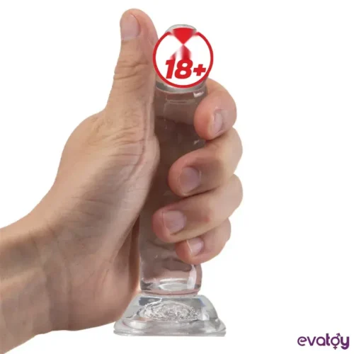 Evatoy Transparent Small Crystal Gerçekçi Dildo