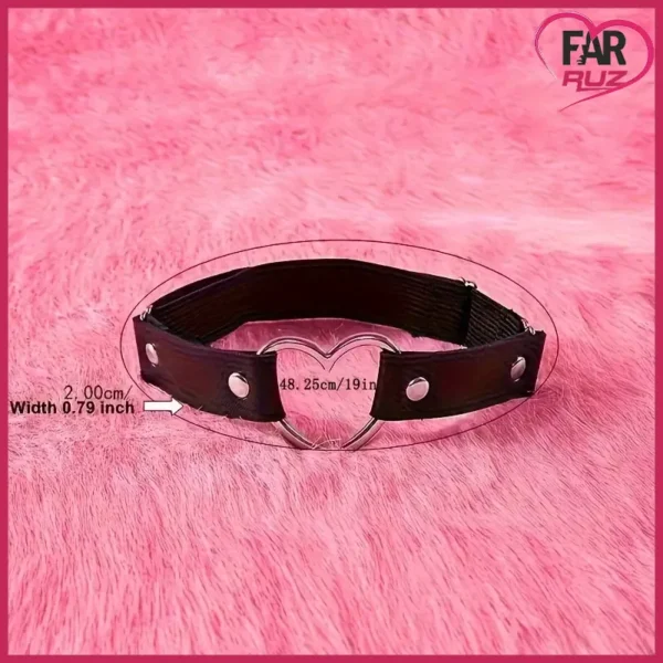 Gotik Punk Tarz Bacak ve Kolye Choker - Görsel 4