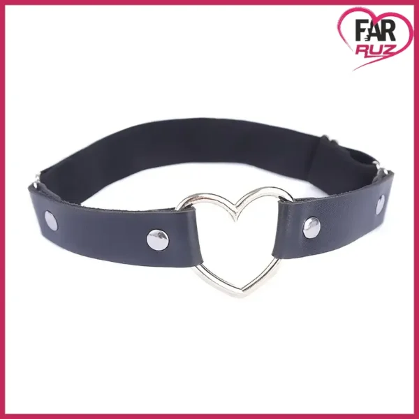 Gotik Punk Tarz Bacak ve Kolye Choker - Görsel 3