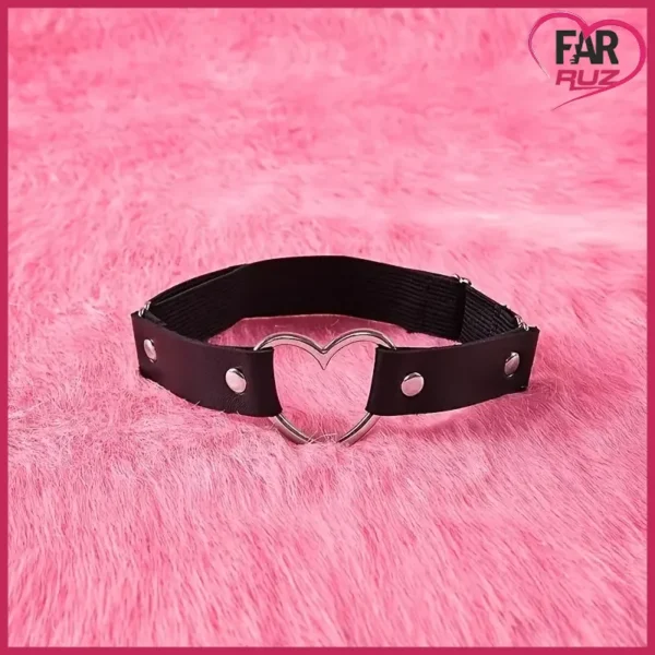Gotik Punk Tarz Bacak ve Kolye Choker - Görsel 2