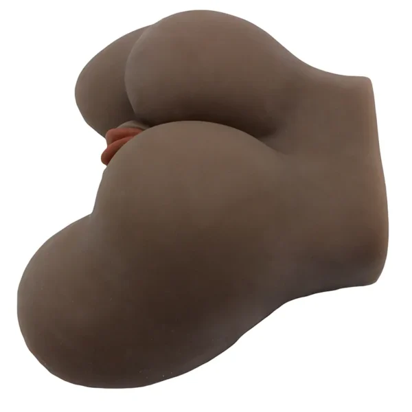 Hot Black 2.2 Kg Titreşimli Zenci Kalça Mastürbatör - Görsel 6