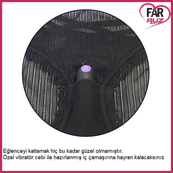 IJOY Şarj Edilebilir Uzaktan Kumandalı Titreşimli Külot - Görsel 3