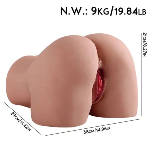 Laila Big 9 Kg Titreşimli Büyük Kalça Mastürbatör - Görsel 6