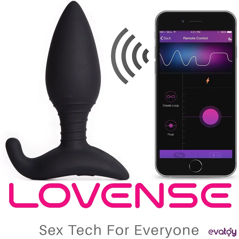 Lovense HUSH Telefon Kontrollü Anal Plug