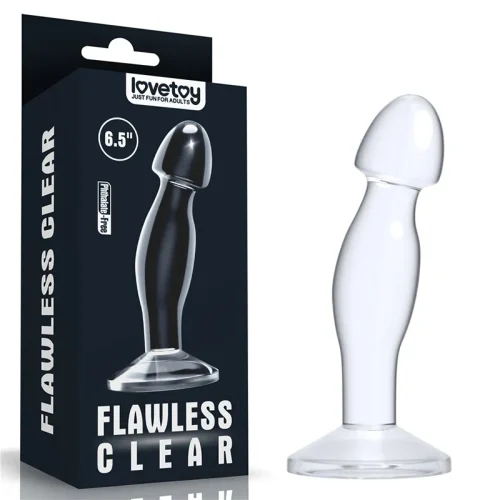 Lovetoy Flawless Clear 16.5 Cm Prostat Plug