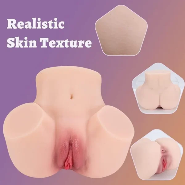 Pour Hommes 3 Kg Titreşimli Ultra Kalça Mastürbatör - Görsel 3