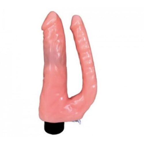 15 cm Realistik Titreşimli Çatal Penis – SM00485