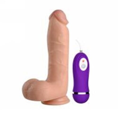 21 cm Gerçekçi Titreşimli Dildo Vibratör Penis – Adam – SM10018V