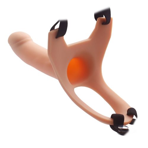 Evatoy 17 cm Oxford Belden Bağlamalı İçi Boş Protez Penis