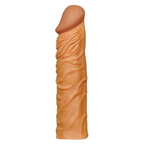 Evatoy Nature Extender 5 cm Dolgulu Premium Melez Silikon Penis Kılıfı