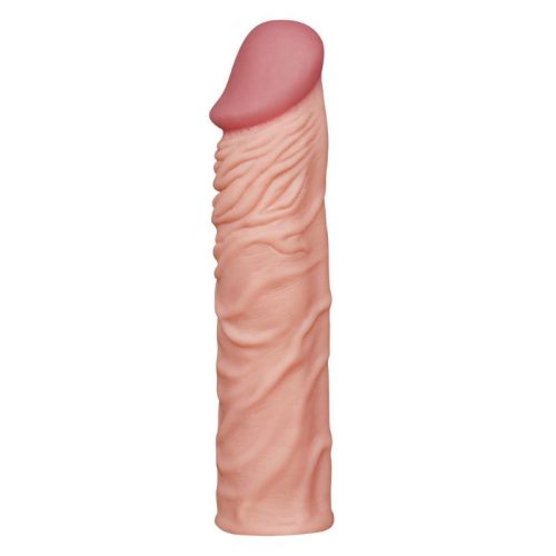 Evatoy Nature Extender 5 cm Dolgulu Premium Ten Rengi Silikon Penis Kılıfı