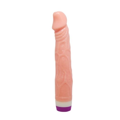 Güçlü Titreşimli 22 cm Realistik Vibratör Gerçekci Penis Dildo – SM1060