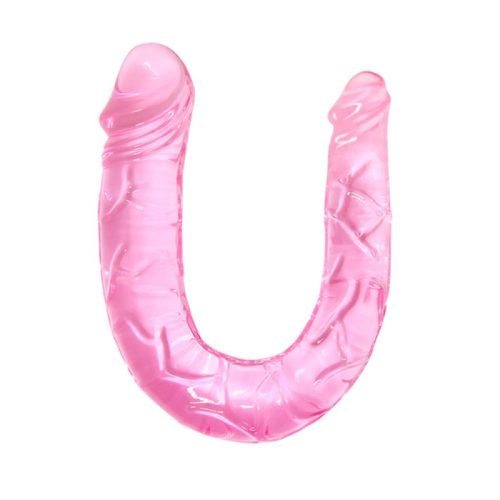 Evatoy 30 cm Çift Taraflı Jel Yumuşak Penis Dildo