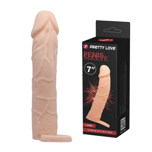 Evatoy Pretty Love 6 Cm Dolgulu 18cm Penis Kılıfı