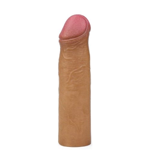 Evatoy Nature Extender 5,5 cm Dolgulu Premium Melez Silikon Penis Kılıfı