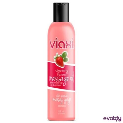 Evatoy Viaxi Masaj Yağı Çilek Aromalı 177 ml.