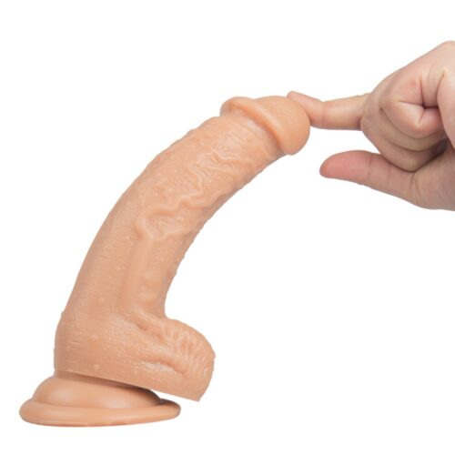 Naked Vibes 21 cm.Gerçekci Titreşimli Dildo Vibratör – SM7258