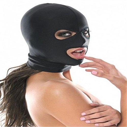 Evatoy Fetish Maske Spandex 3 Delikli