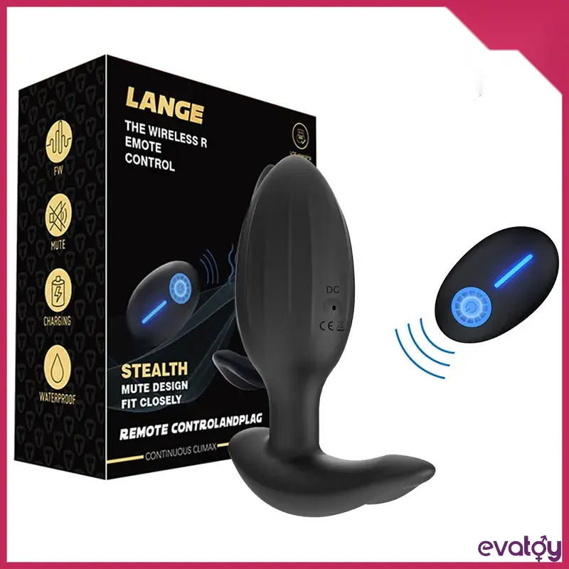 Torpedo Unisex Titreşimli Anal Plug