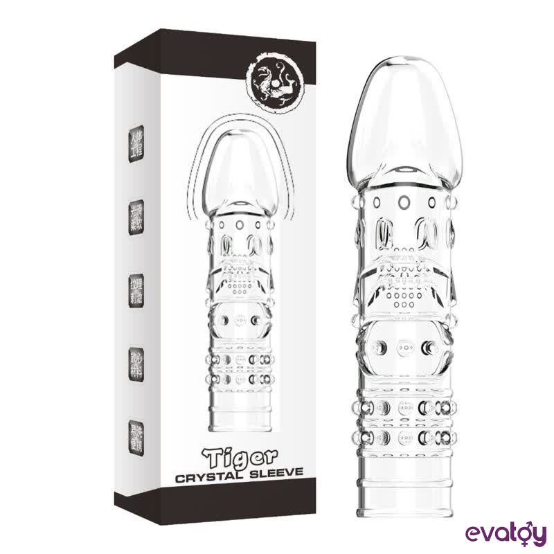 Evatoy Tiger Uzatmalı Penis Kılıfı Kabartmalı