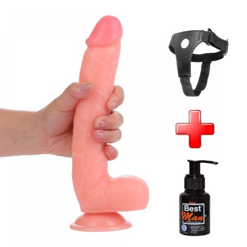 Evatoy 27 cm. Belden Bağlamalı Realistik Penis