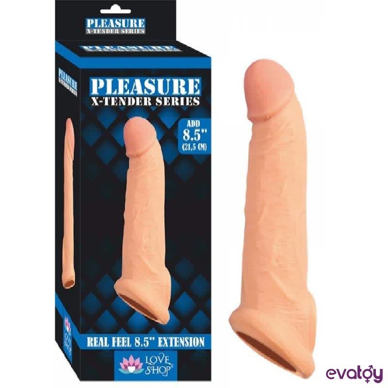 Evatoy Extra Sleeve 6.5 Cm Dolgulu 21.5 Cm RS Penis Kılıfı